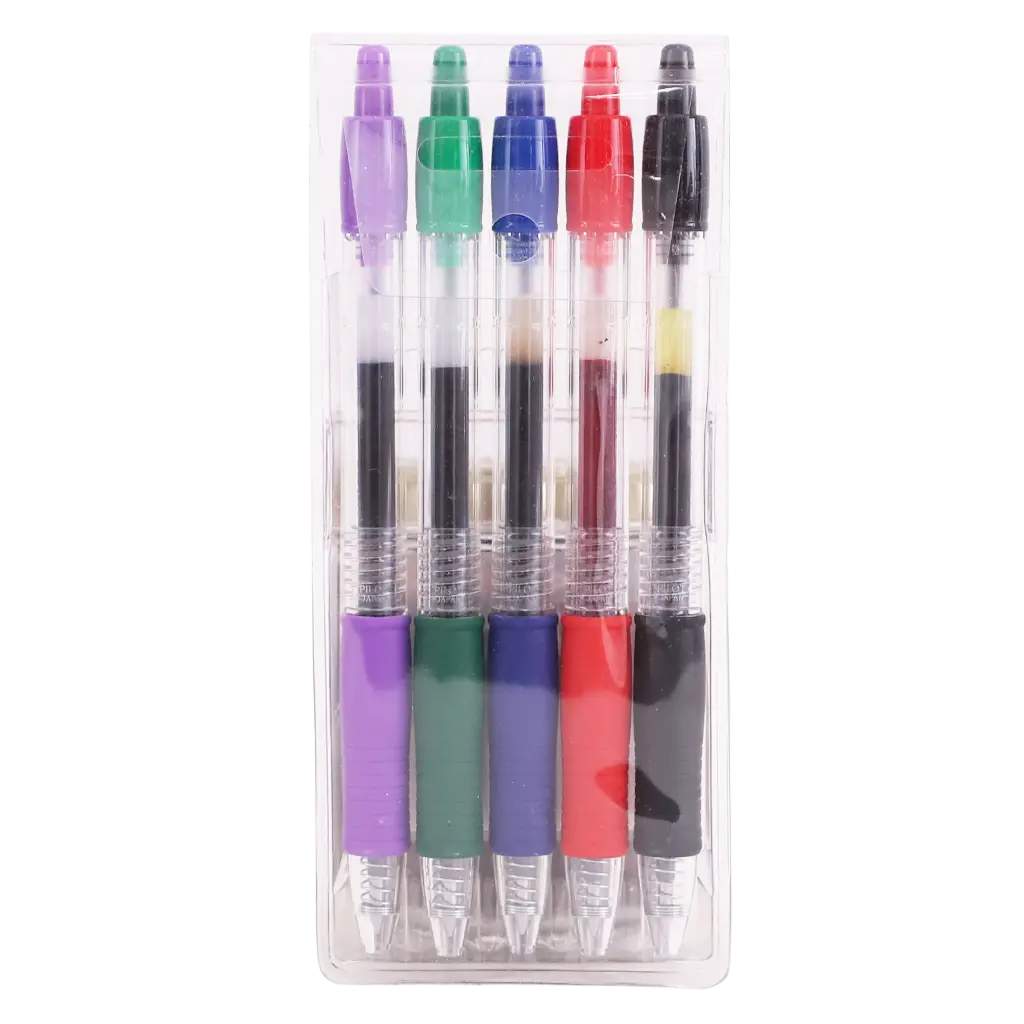 Pilot Gel Ink Ball Pen G2 0.5 mm set of 5 - view 2