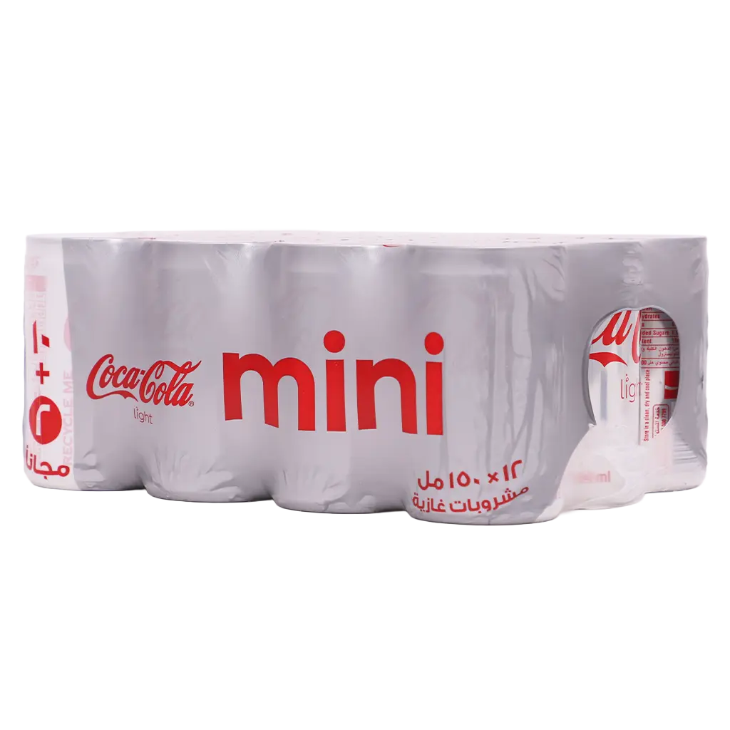 Coca Cola Light Soft Drink  12 pcs  (10+2 FREE) 150 ml  - view 2