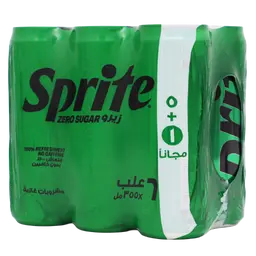 سبرايت زيرو مشروب غازى  (5 + 1 مجاناً) 355 مل 