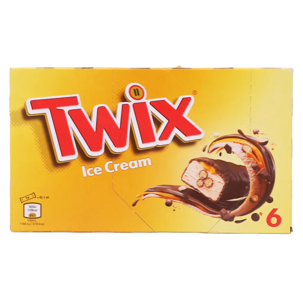 Twix Ice Cream 6 pcs 34 gm  - view 2