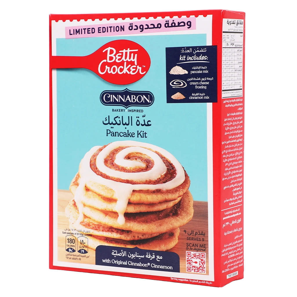 Betty Crocker Cinnabon Pancake 330 gm