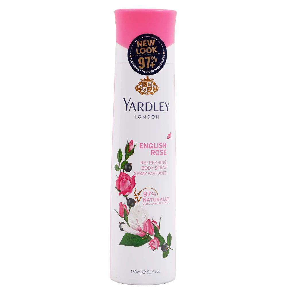 Yardley London English Rose Body Spray For Women 150 ml