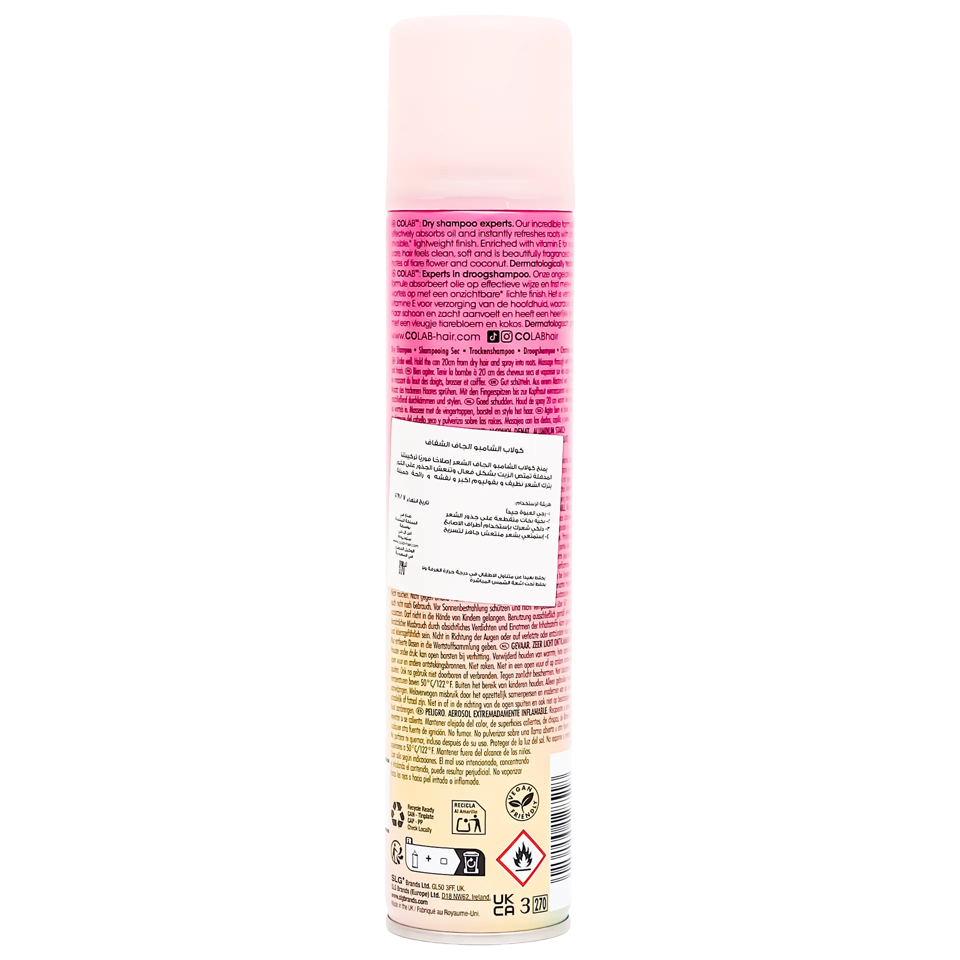 Colab Dry Shampoo Invisible Paradise Fragrance 200 ml - view 2