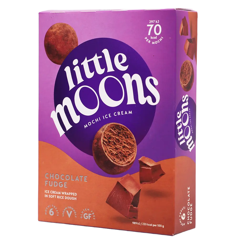 Little Moons Chocolate Fudge Ice Cream Mochi 192Gm - view 1