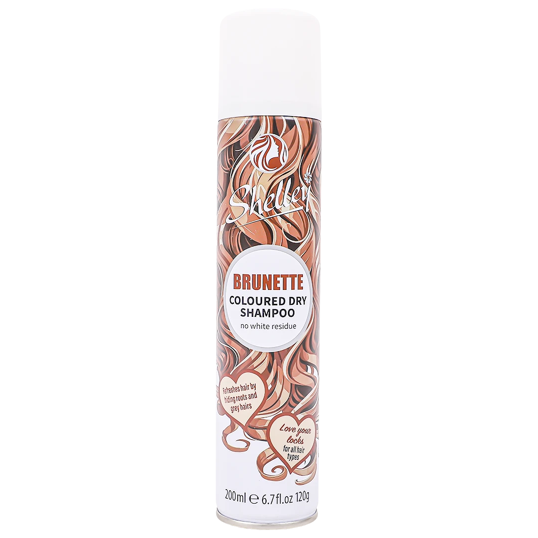 Shelley Coloured Dry Shampo Brown 200 ml