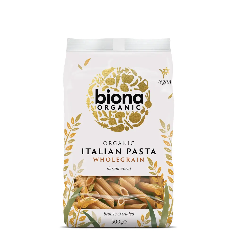 Biona Organic Italian Pasta Wholegrain Penne 500 Gm - view 1