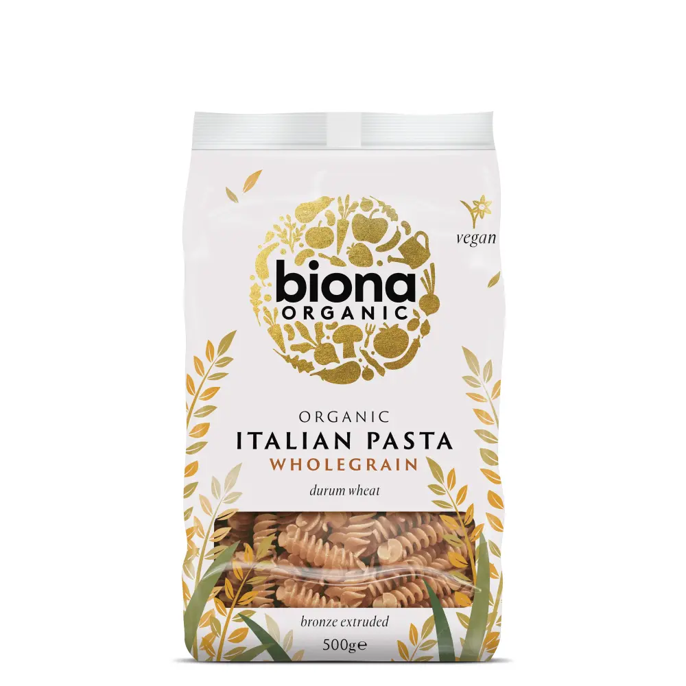 Biona Organic Italian Pasta Wholegrain Fusilli 500 Gm - view 1