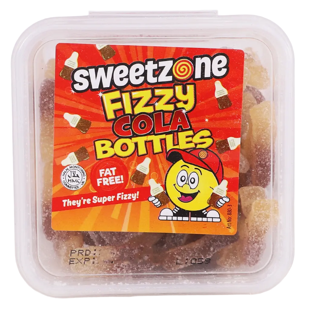Sweetzone Jelly Candy Fizzy Cola Tub 170 gm  - view 1