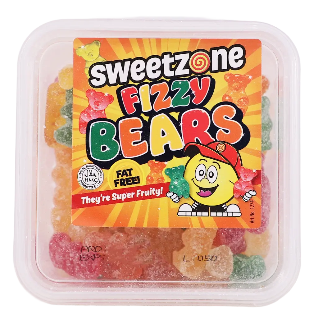 Sweetzone Jelly Candy Fizzy Bears Tub 170 gm - view 3