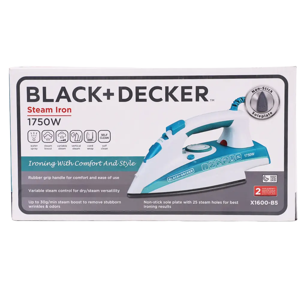 Black+Decker 1750 W Steam Iron - view 3