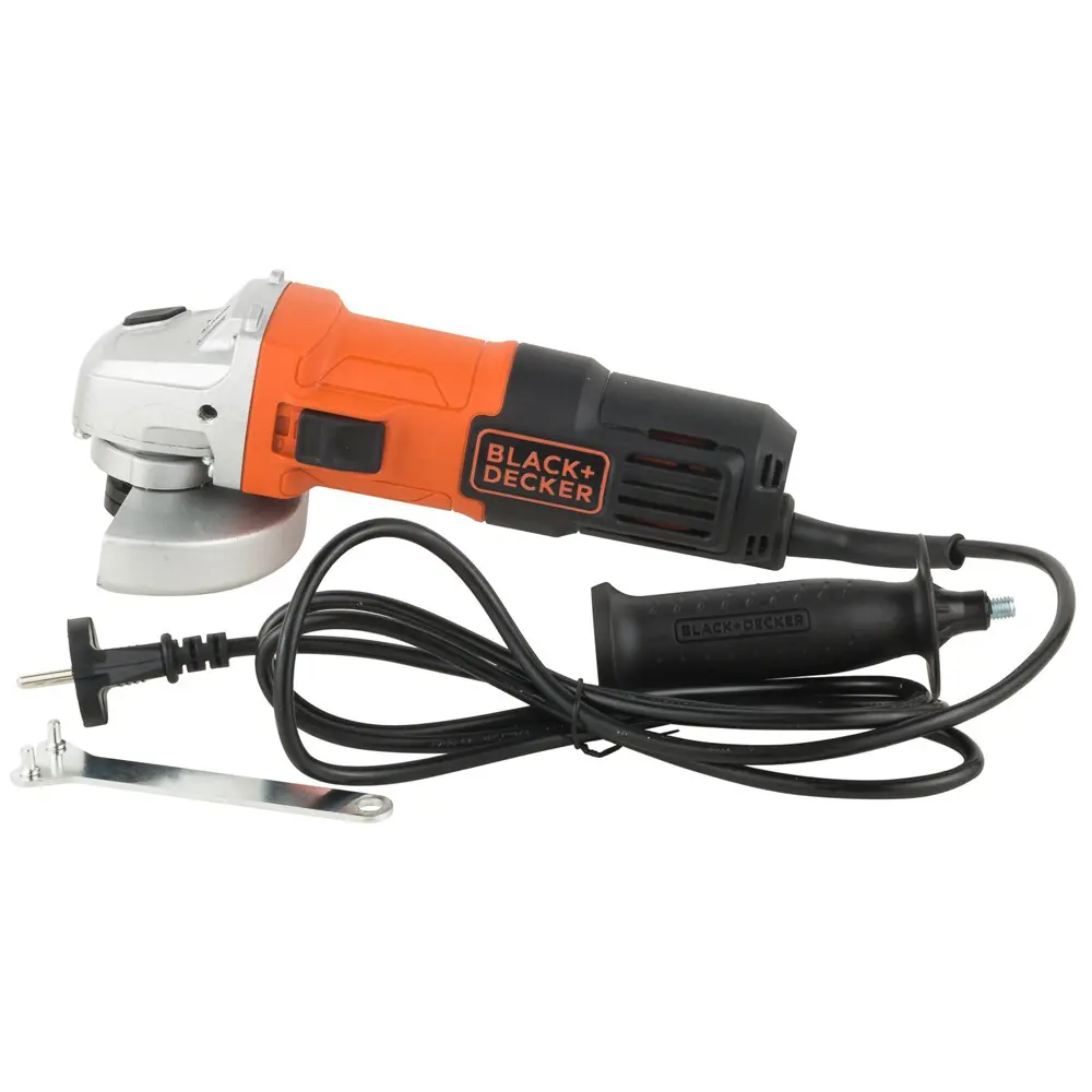 Black+Decker 650W Small Angle Grinder 100mm/115mm 12000 rpm - view 2