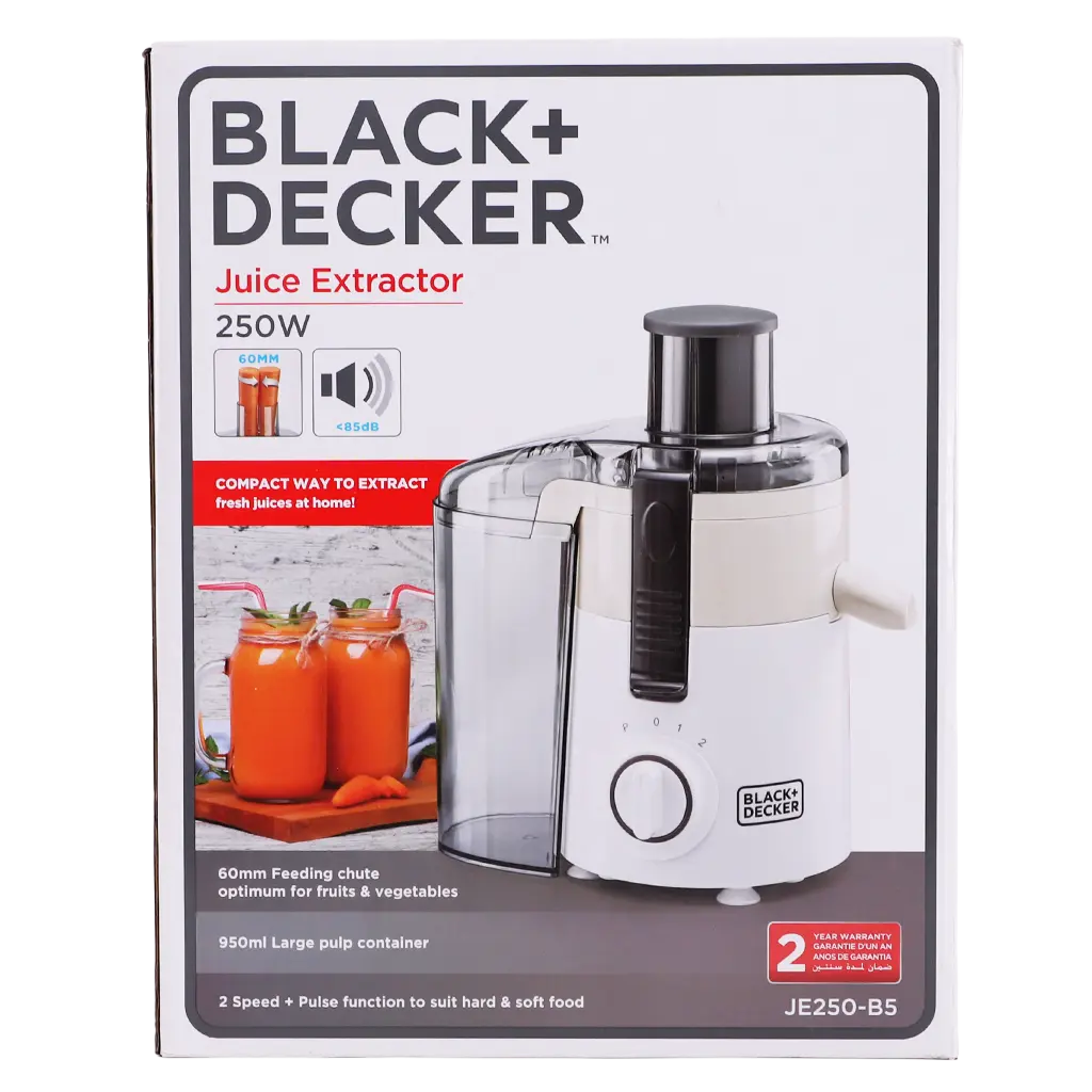 Black+Decker 250 W Juice Extractor - view 3