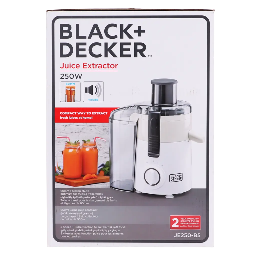 Black+Decker 250 W Juice Extractor - view 6