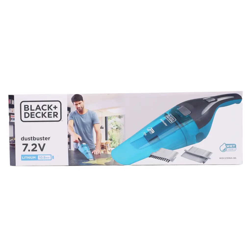 Black+Decker 7.2 V Wet & Dry Dustbuster Hand Vac with Accessories - view 2