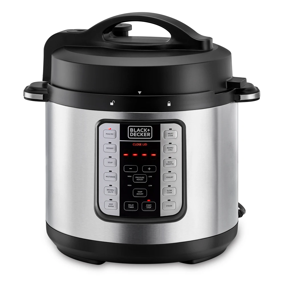 Black+Decker Pressure Cooker 6 L