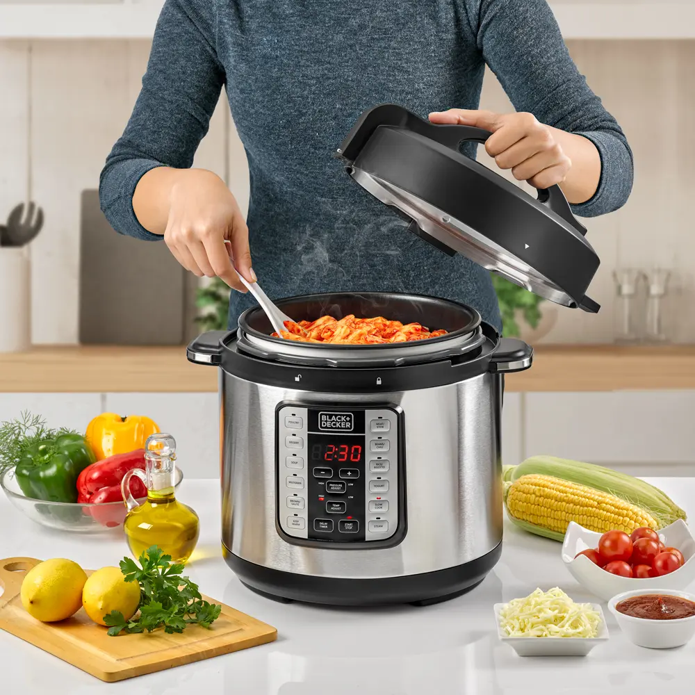 Black+Decker Pressure Cooker 6 L - view 5