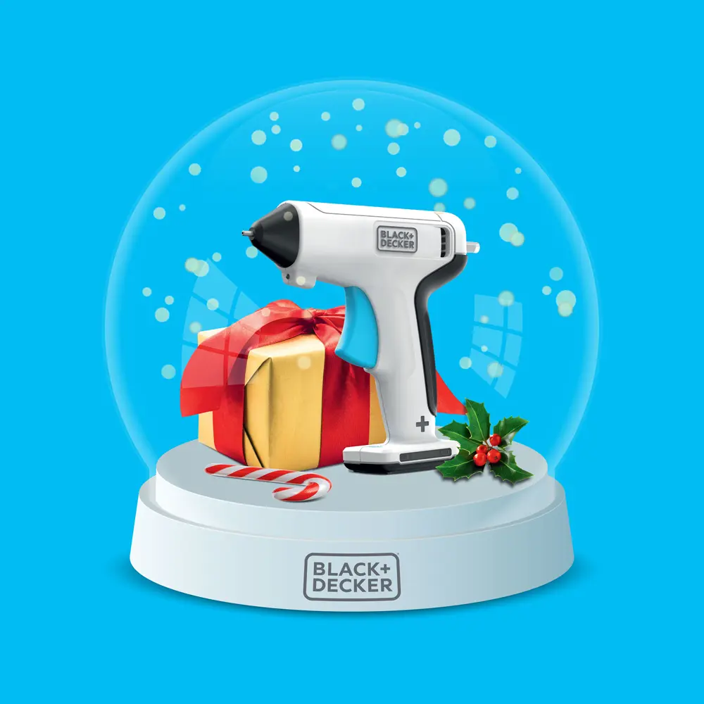 Black+Decker 3.6V Rechargeable Glue Gun - view 3