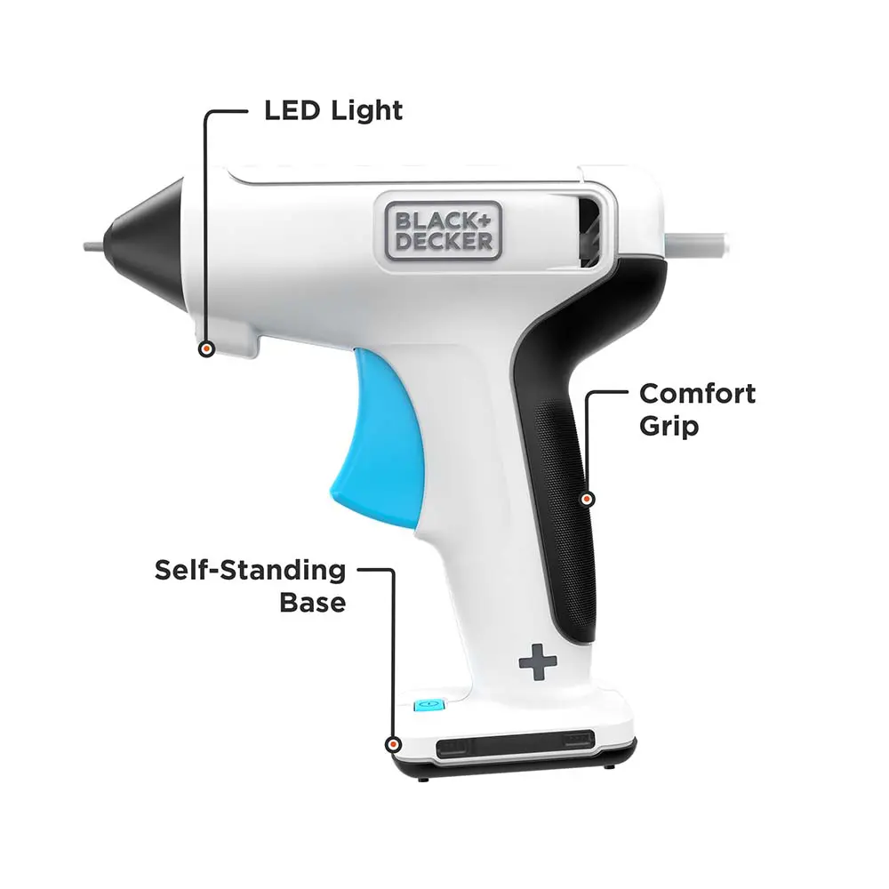 Black+Decker 3.6V Rechargeable Glue Gun - view 5