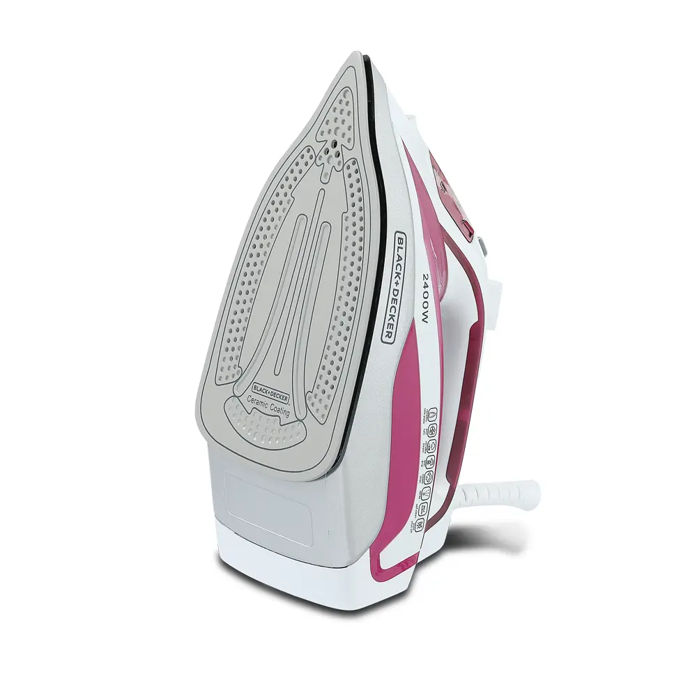 Black+Decker 2400 W Steam Iron with Ceramic Soleplate - view 5