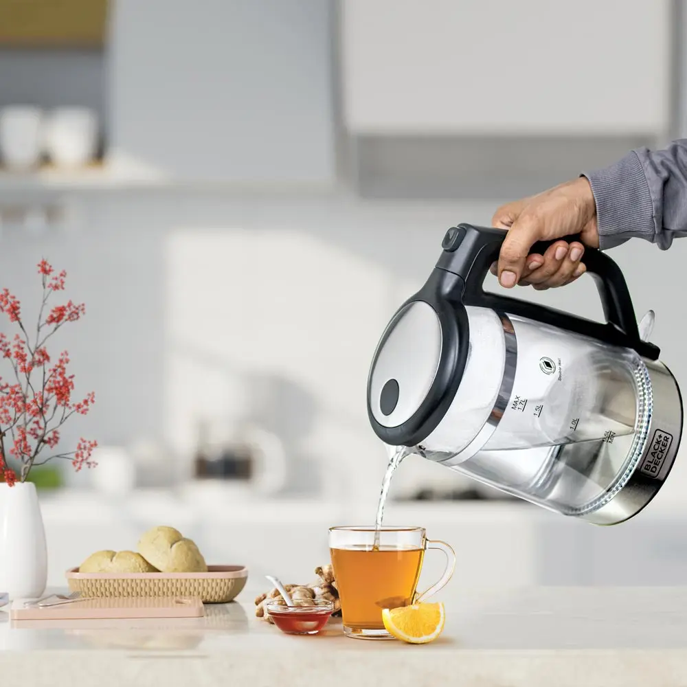 Black+Decker Double Wall Glass Kettle - view 8