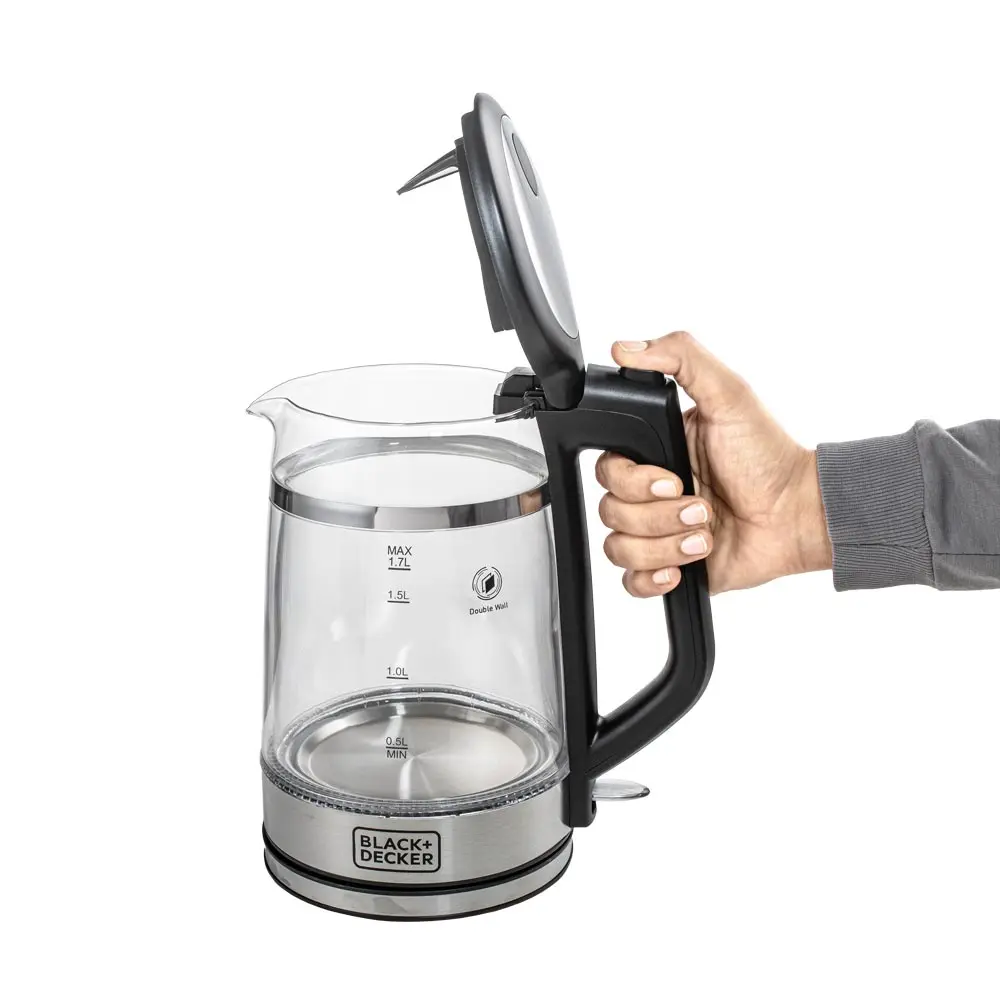 Black+Decker Double Wall Glass Kettle - view 9