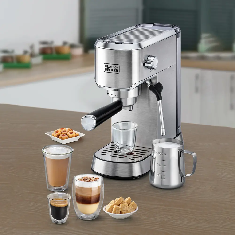 Black+Decker Espresso Coffee Machine - view 4