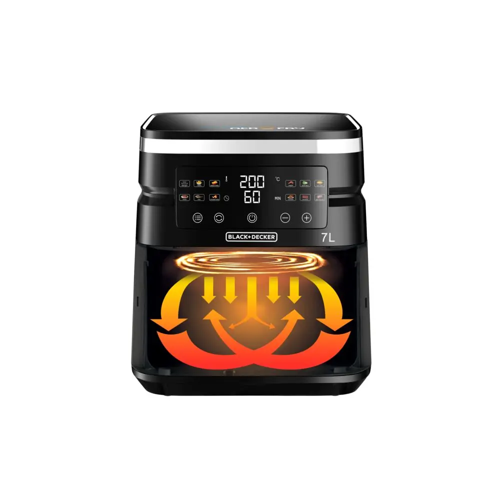 Black+Decker 7.0L AeroFry Air Fryer with Window  - view 3