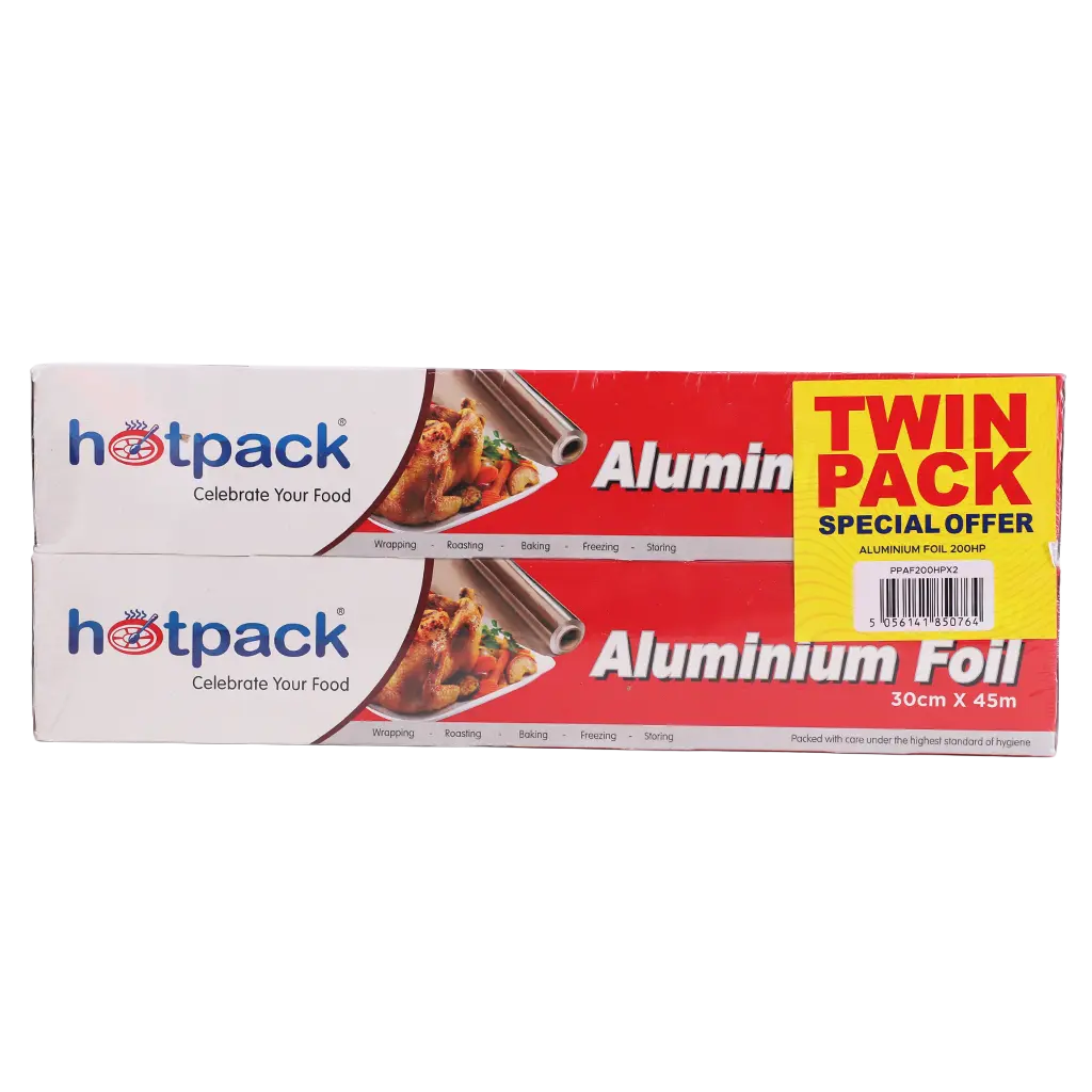 Hotpack Aluminium Foil 200 Sqft Twin Pack - view 3