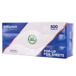 Hotpack Aluminium POP-UP Foil 12*10 3/4 500 Sheets