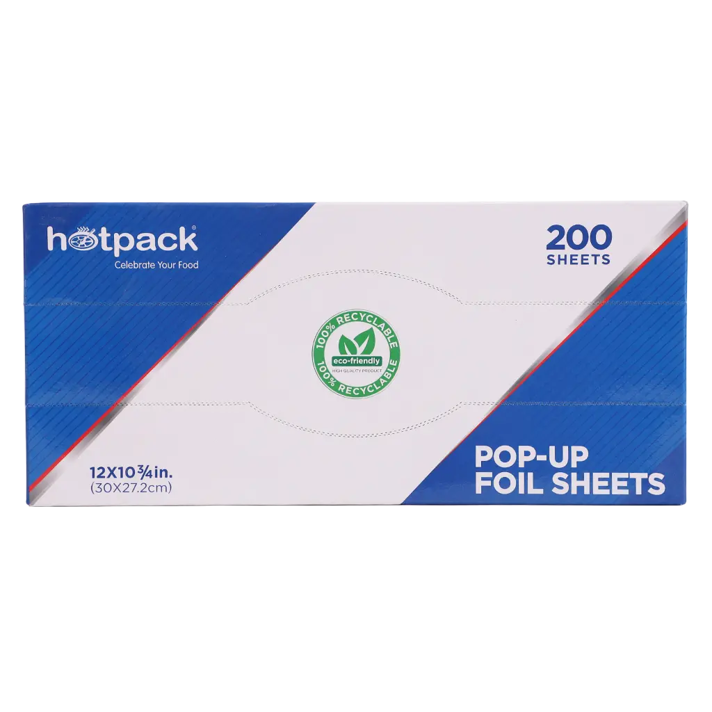 Hotpack Aluminium POP-UP Foil 12*10 3/4 200 Sheets - view 2