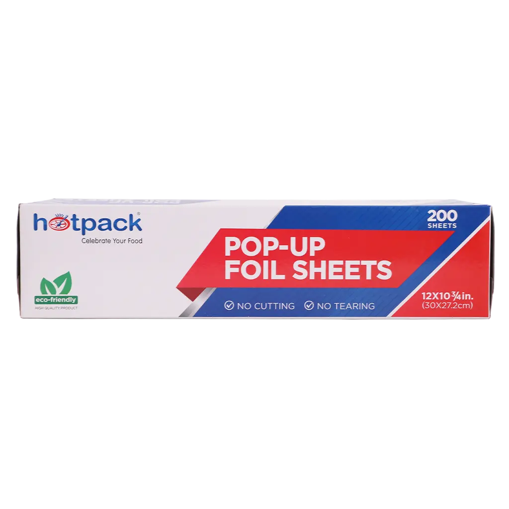 Hotpack Aluminium POP-UP Foil 12*10 3/4 200 Sheets - view 3