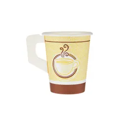 Hotpack Paper Cup with Handle 9 Oz 50 Pcs