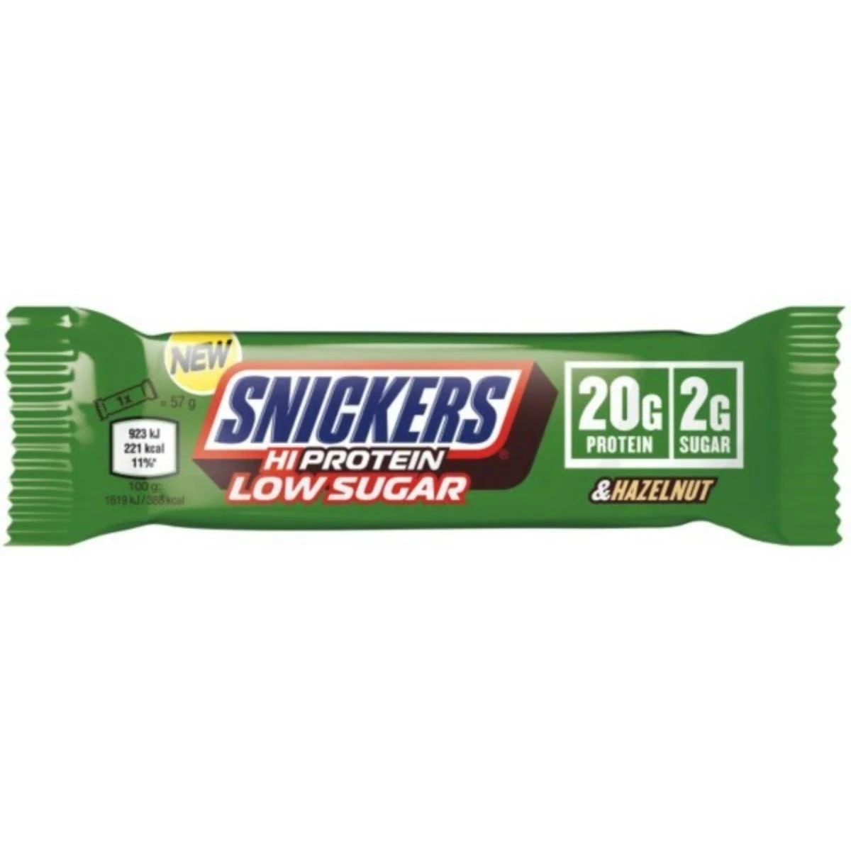 Snickers Hazelnut Low Sugar  Protein Bar 57 gm