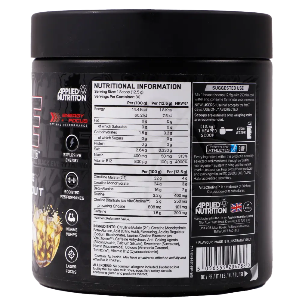 Applied Nutrition Abe Powder Energy 30 srv - view 3
