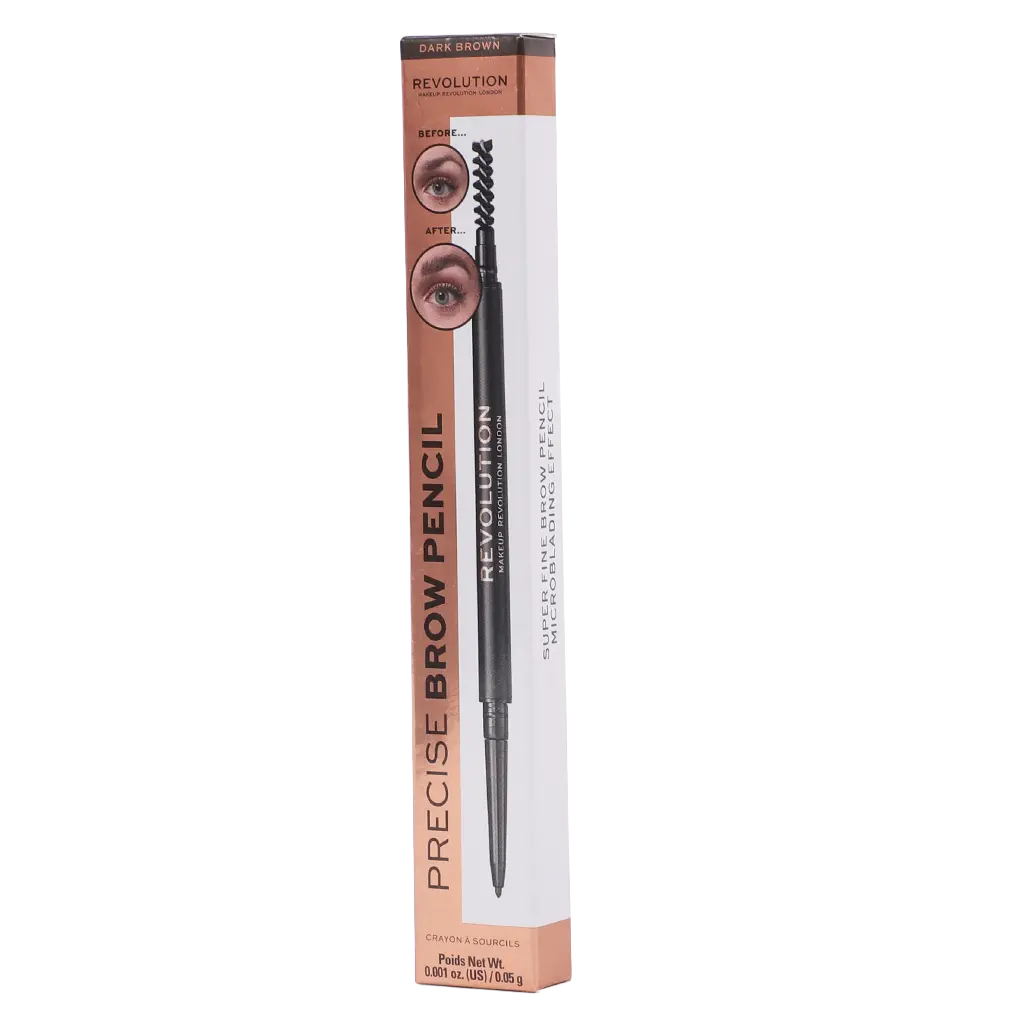 Revolution Precise Brow Pencil Dark Brown - view 1