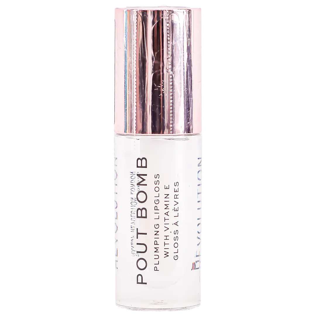 Revolution Pout Bomb Plumping Gloss Glaze Clear - view 1