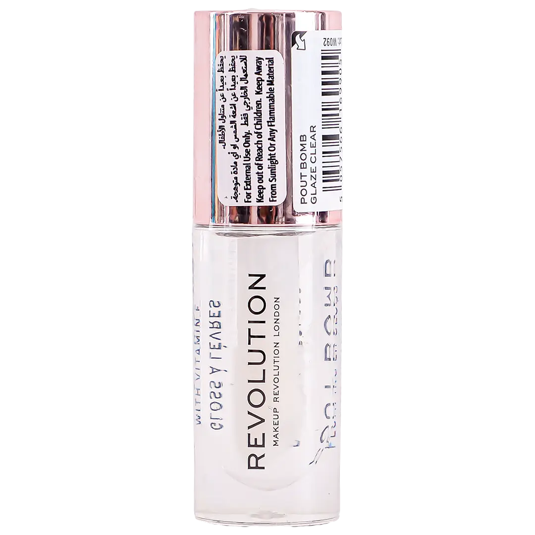 Revolution Pout Bomb Plumping Gloss Glaze Clear - view 2