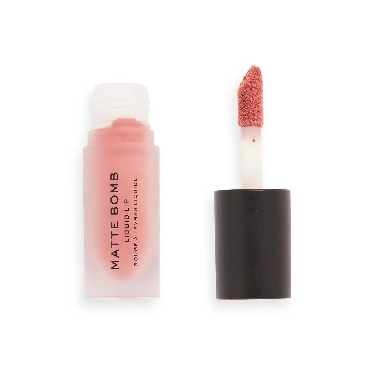 Revolution Matte Bomb Liquid Lipstick Fancy Pink - view 4