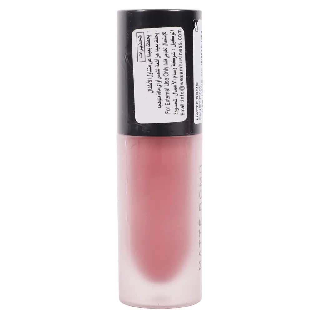 Revolution Matte Bomb Liquid Lipstick Fancy Pink - view 2