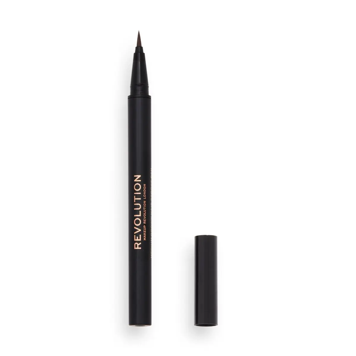 Revolution Hair Stroke Brow Liner Pen Medium Brown - view 4