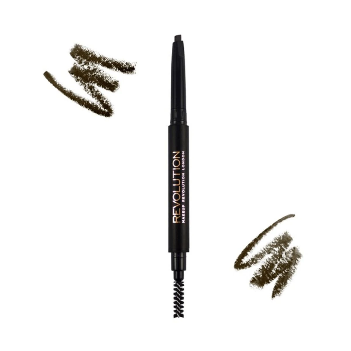 Revolution Duo Brow Pencil Medium Brown