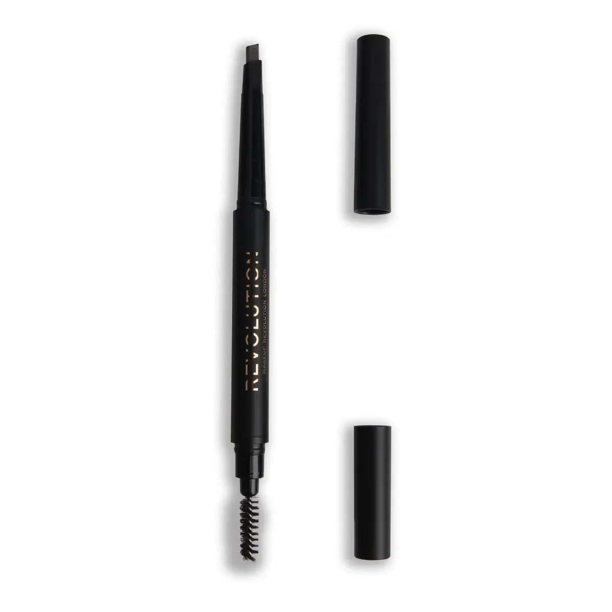 Makeup Revolution Duo Brow Pencil Dark Brown - view 4