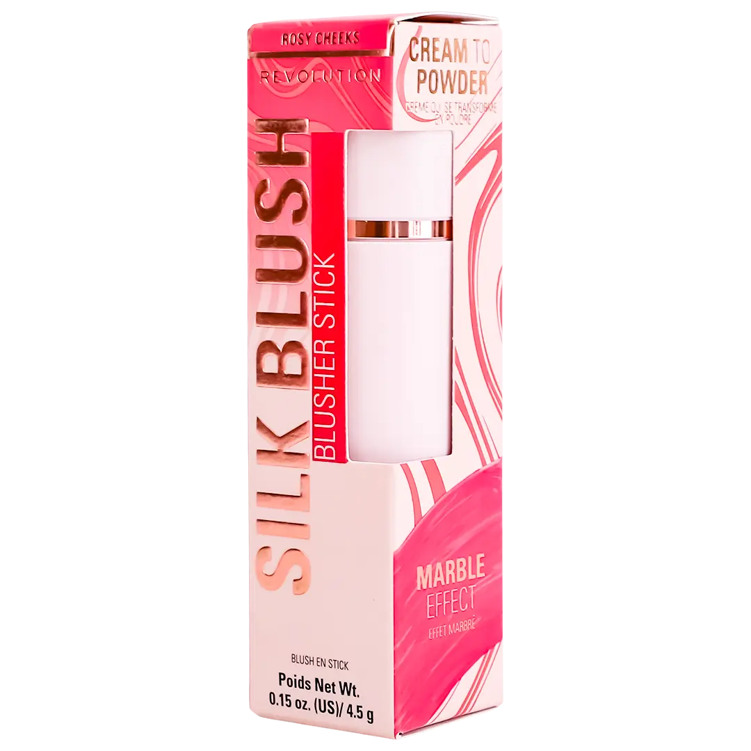 Revolution Skin Silk Blush Stick Rose Nude Pink - view 2