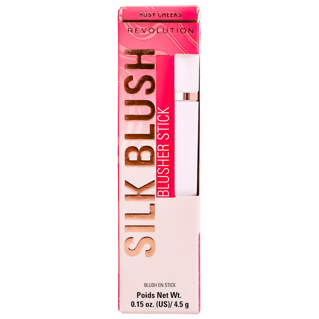 Revolution Skin Silk Blush Stick Rose Nude Pink - view 3