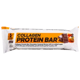 ViveSpo Collagen Protein Bar Chocolate Toffee Caramel  No Added Sugar 50 gm