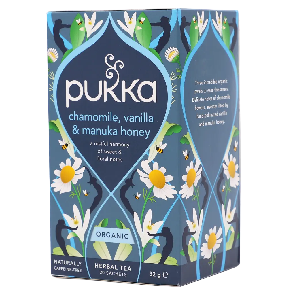 Pukka Chamomile Vanilla & Manuka Honey 20 Teabags - view 1