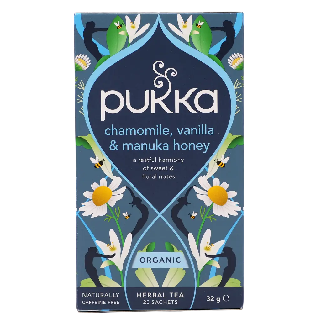 Pukka Chamomile Vanilla & Manuka Honey 20 Teabags - view 2