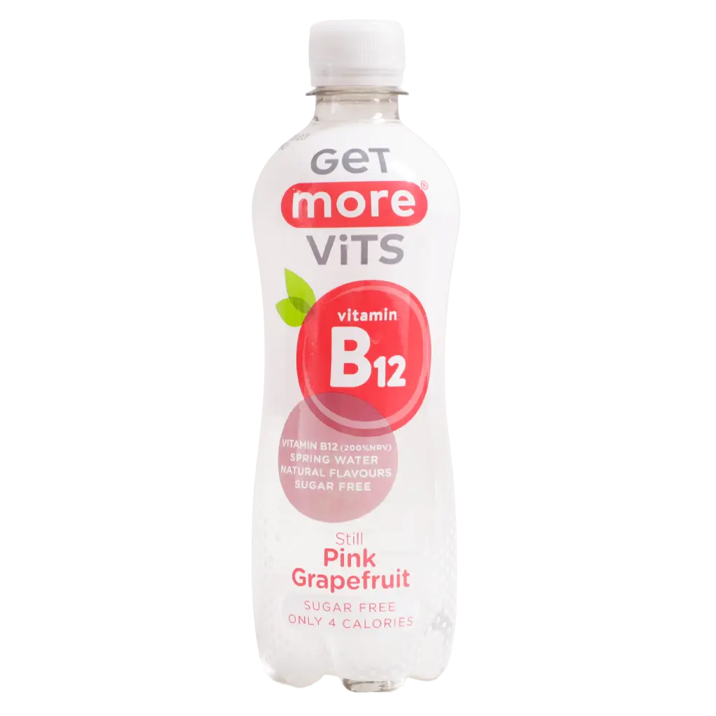 Get More Vites Vitamin B12 Water Grapefruit Flavor Sugar Free 500 ml - view 1
