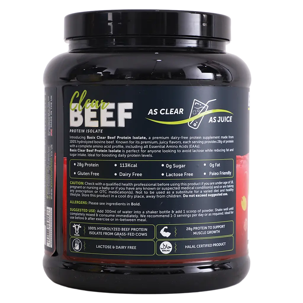 Basix Clear Beef Protein Isolate Vimtonic flavor 1kg - view 4