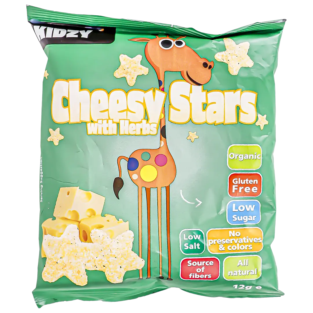 Kidzy Vegan Cheesy Stars - view 1